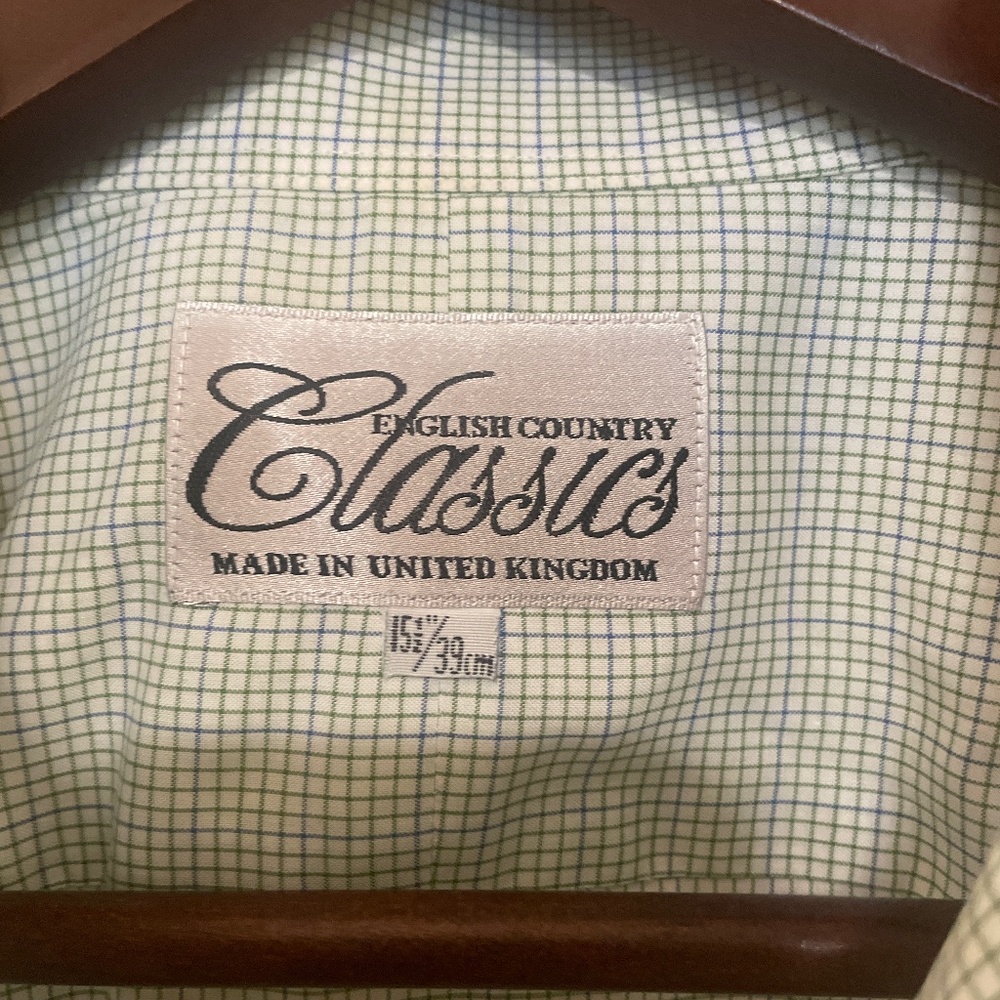 Men’s English Country Classics Button Down Shirt